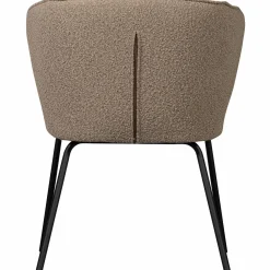 Discount WOOOD Admit eetkamerstoel bouclé Beige