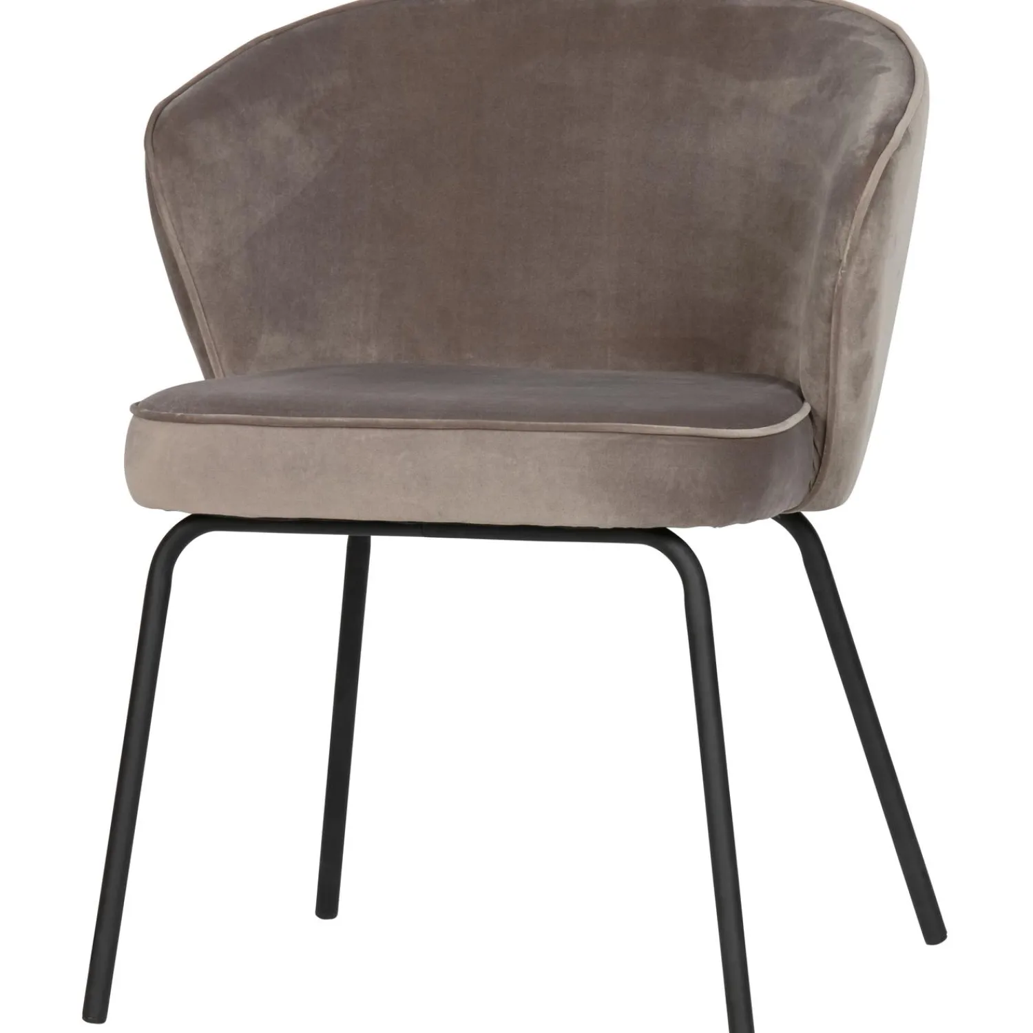 New WOOOD Admit eetkamerstoel velvet Khaki