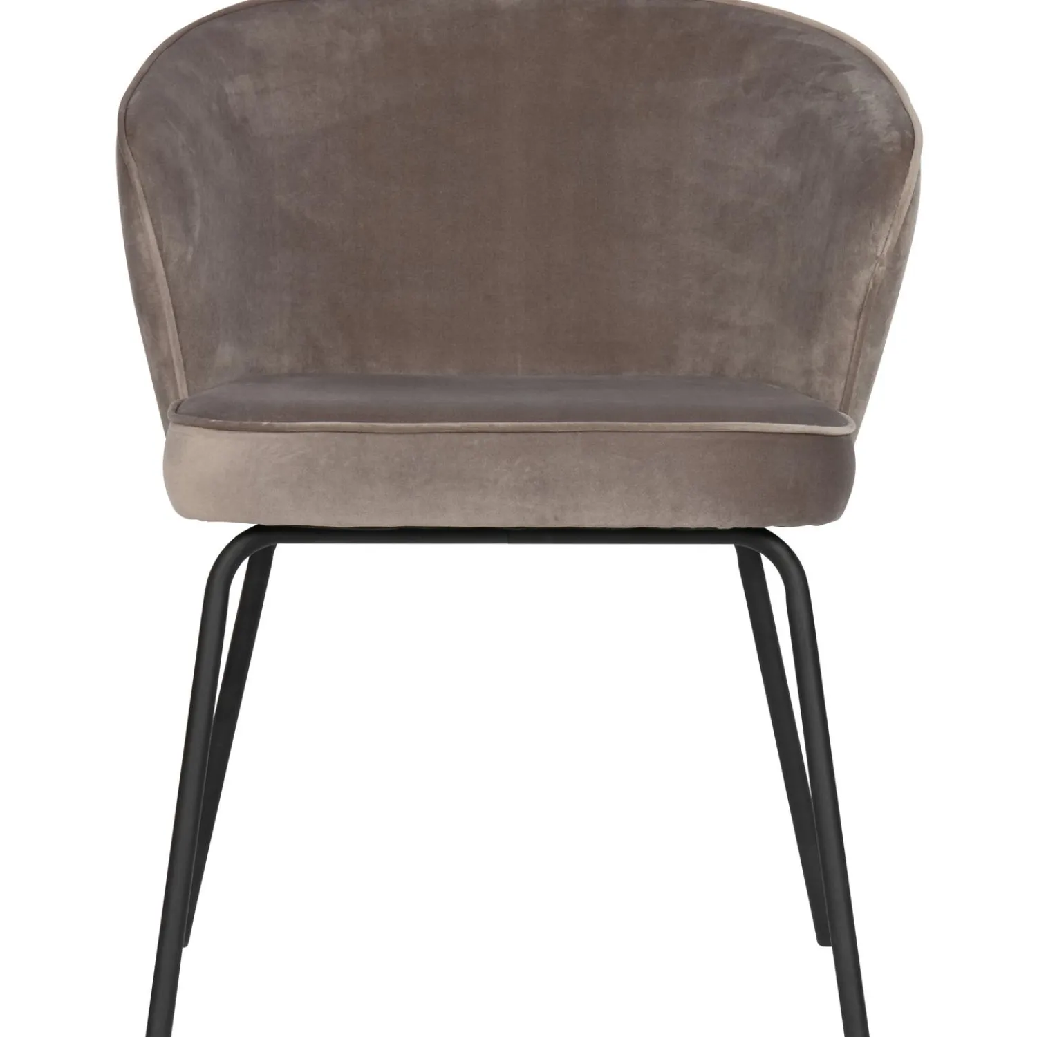 New WOOOD Admit eetkamerstoel velvet Khaki