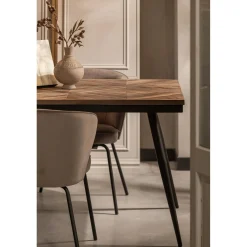 New WOOOD Admit eetkamerstoel velvet Khaki