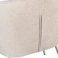 Clearance WOOOD Admit eetkamerstoel wollig geweven Kiezel