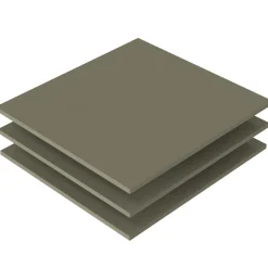 Clearance WOOOD Alfie legplankenset t.b.v. kledingkasten grenen forest