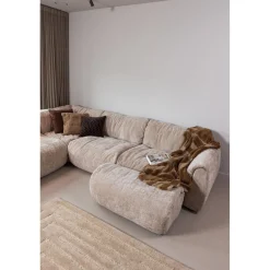 Hot WOOOD Alicia vloerkleed wol zand 170x240 cm