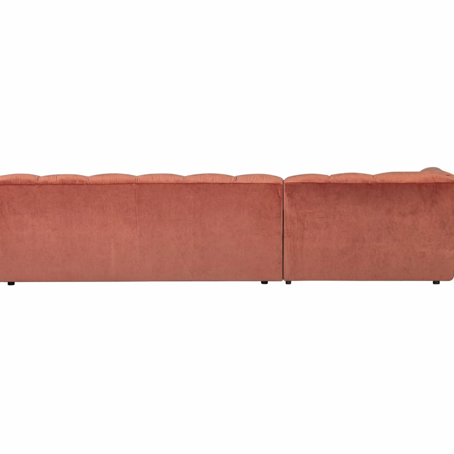 New WOOOD Allure chaise longue links velvet Blush