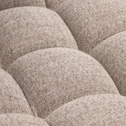 Discount WOOOD Allure chaise longue rechts geweven stof Bruin melange