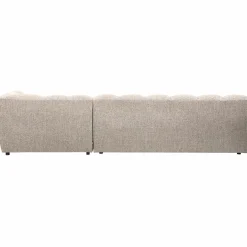 WOOOD Allure chaise longue rechts geweven stof Naturel melange