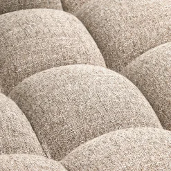 WOOOD Allure chaise longue rechts geweven stof Naturel melange