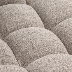 Clearance WOOOD Allure chaise longue rechts geweven stof Klei melange