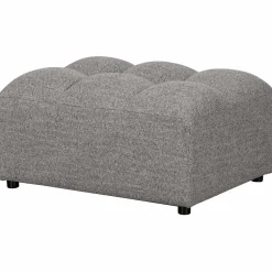 New WOOOD Allure hocker geweven stof Klei melange