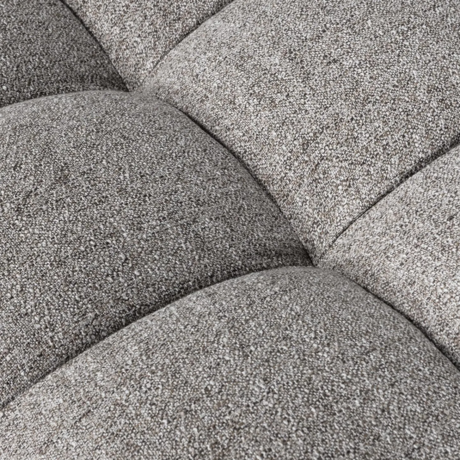 New WOOOD Allure hocker geweven stof Klei melange