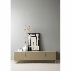 Clearance WOOOD Anka wanddeco zwart/wit