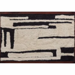 Clearance WOOOD Anka wanddeco zwart/wit