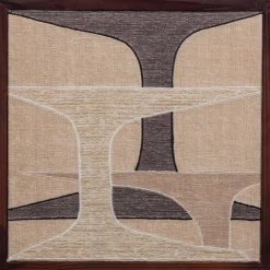 WOOOD Anno wanddeco naturel/bruin