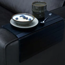 New WOOOD Armleuning XL flexibel dienblad zwart - XL