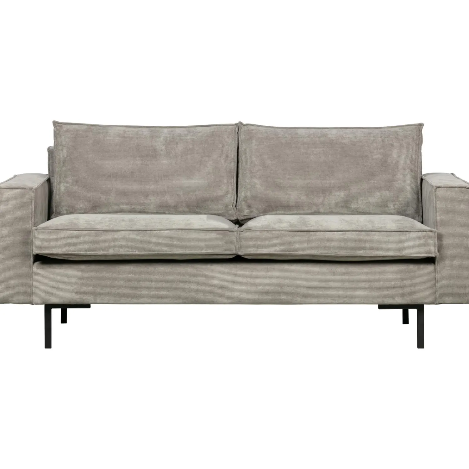 Outlet WOOOD Arwin 2,5-zits bank vergrijsd groen Verweerd groen