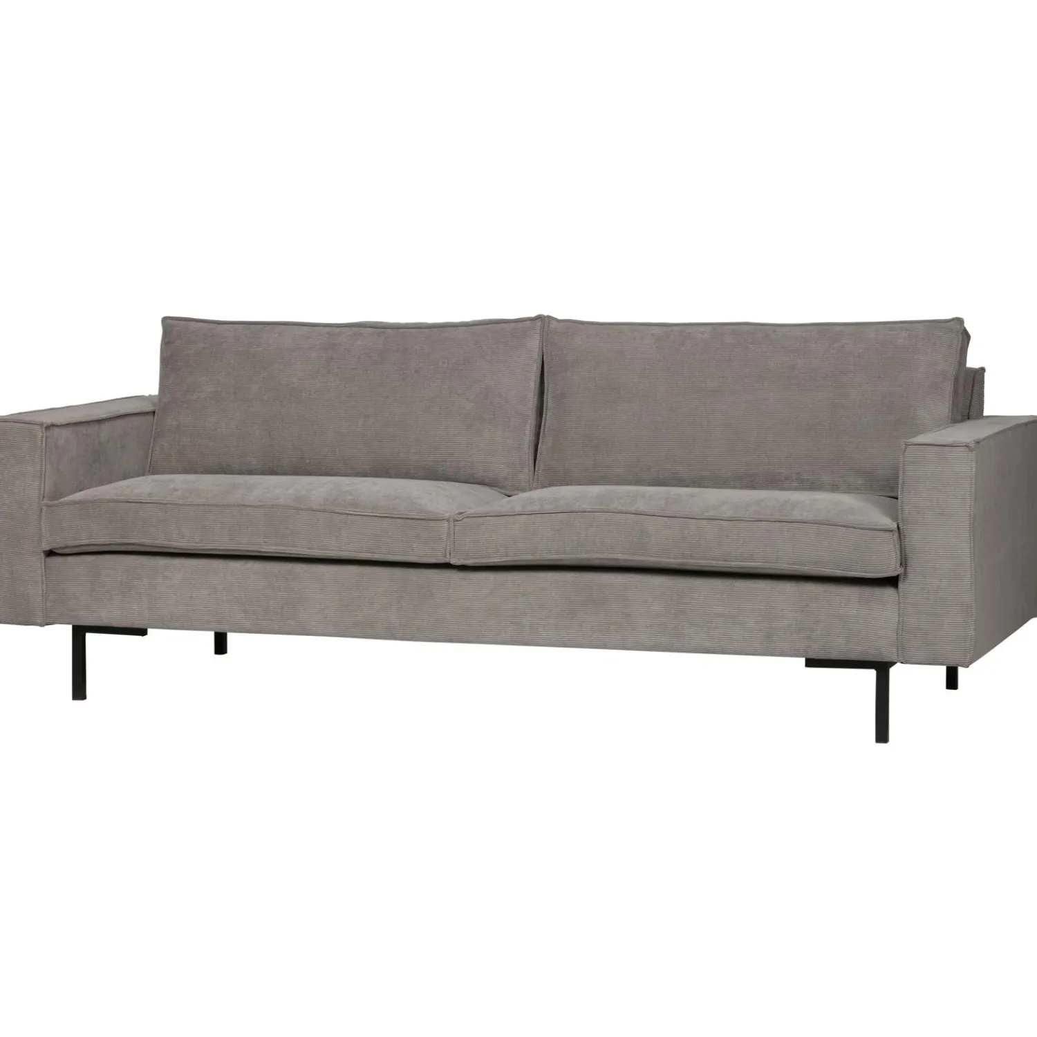 Clearance WOOOD Arwin 3-zits bank vergrijsd groen Verweerd groen