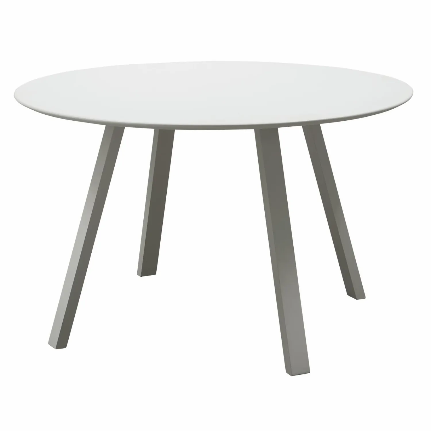 WOOOD Auke buitentafel aluminium mist 75xø120 cm