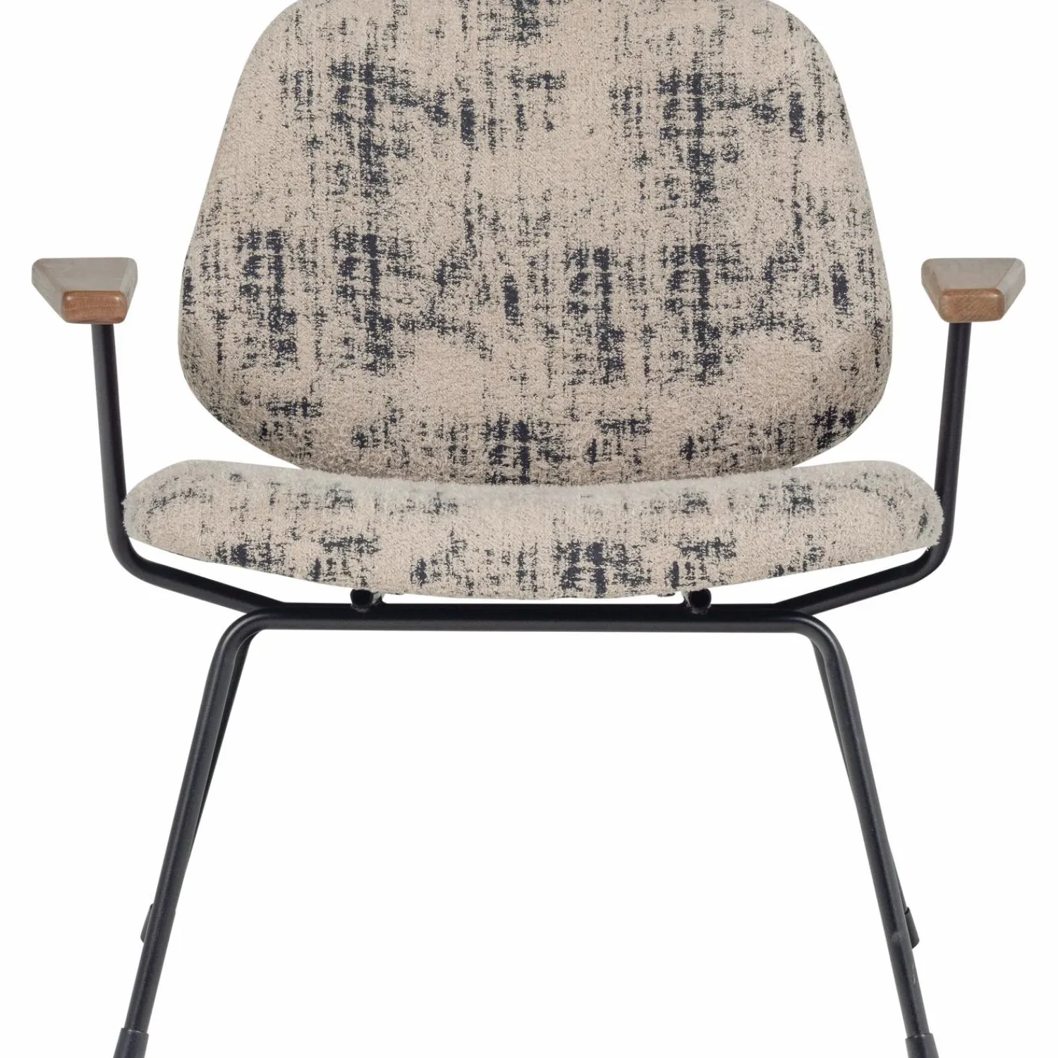 Online WOOOD Aure fauteuil chenille beige/zwart