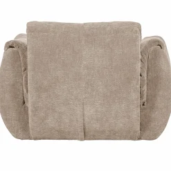 Online WOOOD Baggy draaifauteuil 3D chenille Zand
