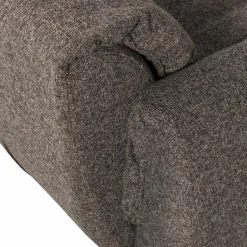 Sale WOOOD Baggy draaifauteuil geweven stof Warmgrijs melange