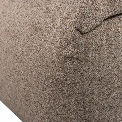 New WOOOD Baggy hocker geweven stof Bruin melange