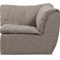 New WOOOD Baggy hoekelement Bruin melange