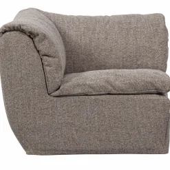 New WOOOD Baggy hoekelement Bruin melange