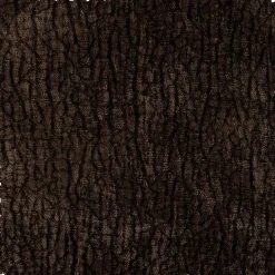 Best WOOOD Baggy hoekelement 3D chenille Donkerbruin