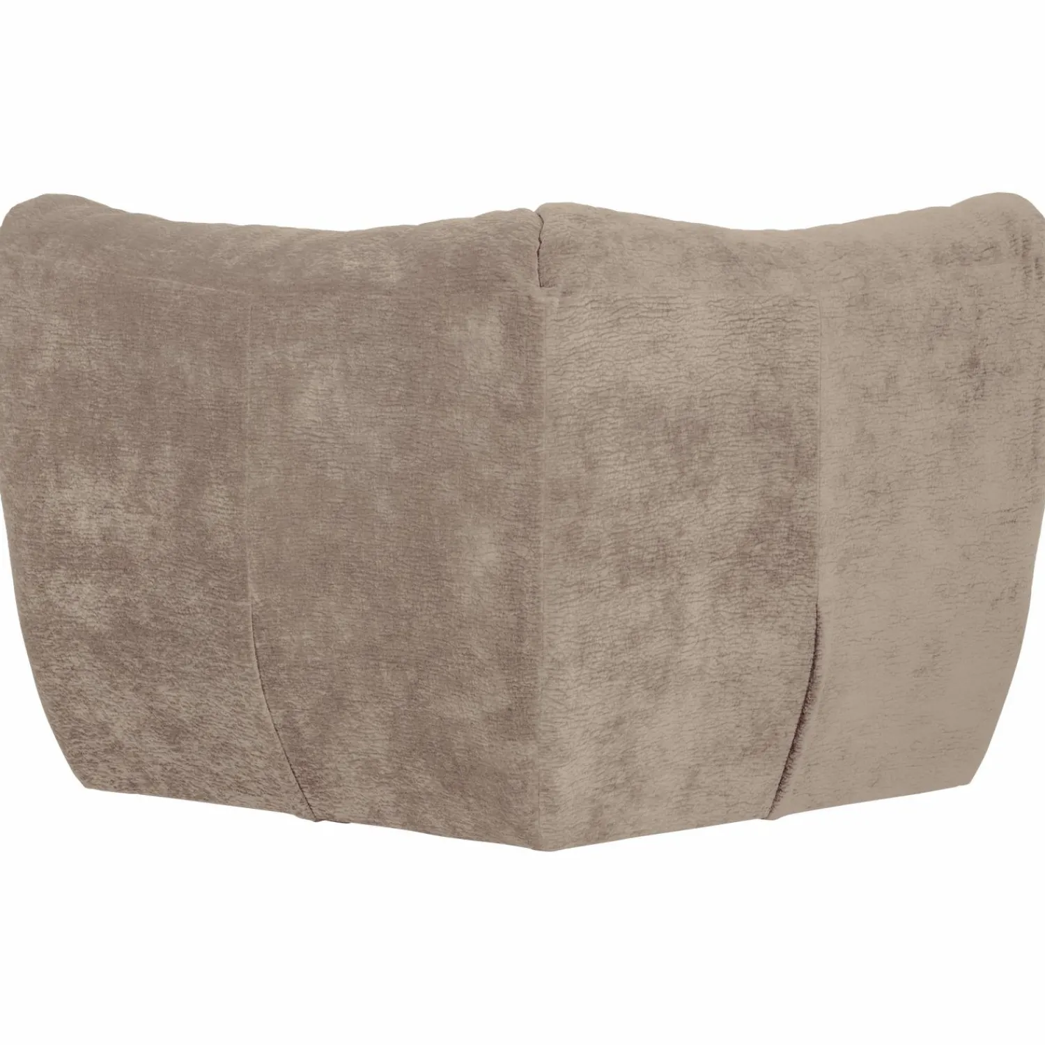 Online WOOOD Baggy hoekelement 3D chenille Zand