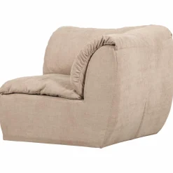 Best WOOOD Baggy hoekelement geweven chenille Zand