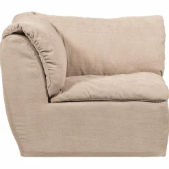 Best WOOOD Baggy hoekelement geweven chenille Zand