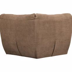 Discount WOOOD Baggy hoekelement geweven chenille Bruin