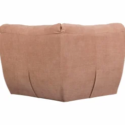 Best WOOOD Baggy hoekelement geweven chenille Oudroze