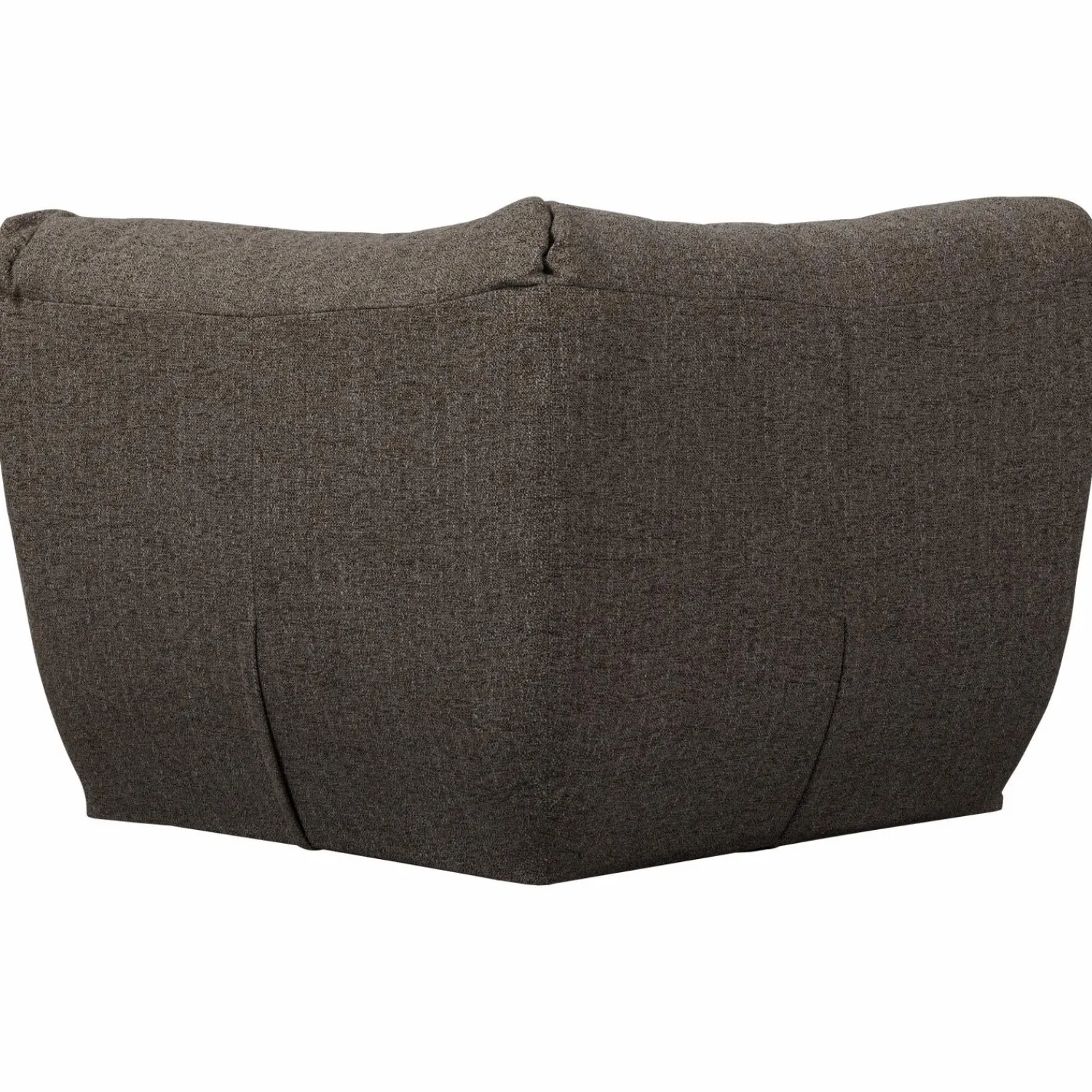 WOOOD Baggy hoekelement warmgrijs melange Warm grijs melange