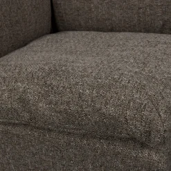 WOOOD Baggy hoekelement warmgrijs melange Warm grijs melange