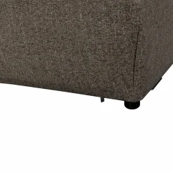 WOOOD Baggy hoekelement warmgrijs melange Warm grijs melange