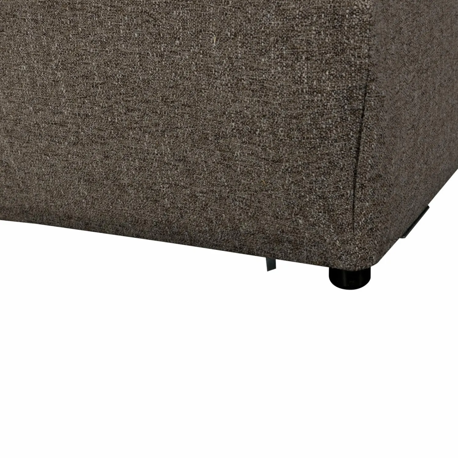 WOOOD Baggy hoekelement warmgrijs melange Warm grijs melange