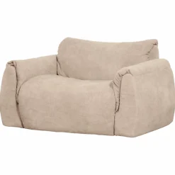 Sale WOOOD Baggy loveseat geweven chenille Zand