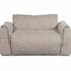 Best WOOOD Baggy loveseat geweven stof Naturel melange