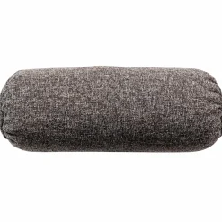 Clearance WOOOD Baggy rolkussen 50xø23 cm geweven stof Warmgrijs melange