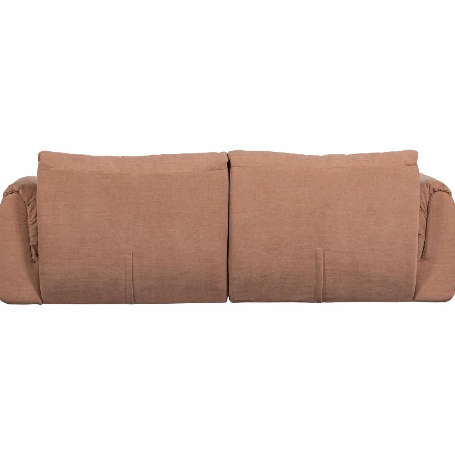 Clearance WOOOD Baggy 2-zits bank geweven chenille oud roze Oudroze