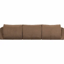 Online WOOOD Baggy 3-zits bank geweven chenille Bruin