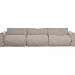 Sale WOOOD Baggy 3-zits bank geweven stof Naturel melange