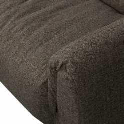 Sale WOOOD Baggy 3-zits bank geweven stof warmgrijs melange Warm grijs melange