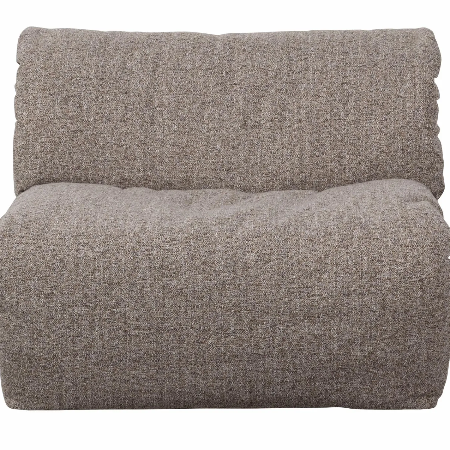 Discount WOOOD Baggy 1-zits element Bruin melange