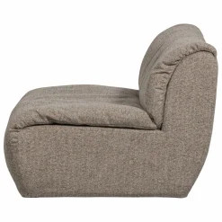 Discount WOOOD Baggy 1-zits element Bruin melange