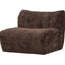 Best WOOOD Baggy 1-zits element 3D chenille Donkerbruin