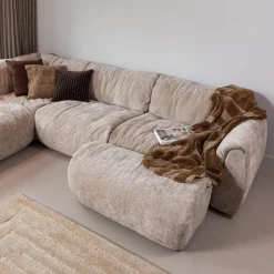 Sale WOOOD Baggy 1-zits element 3D chenille Zand