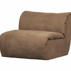 Discount WOOOD Baggy 1-zits element geweven chenille Bruin