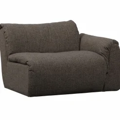 Online WOOOD Baggy 1-zits element met arm rechts warmgrijs melange Warm grijs melange